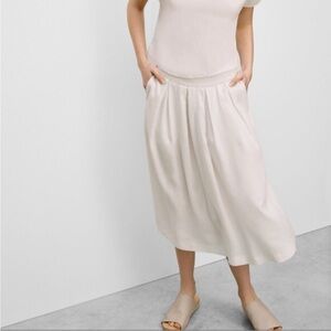 Aritzia linen skirt